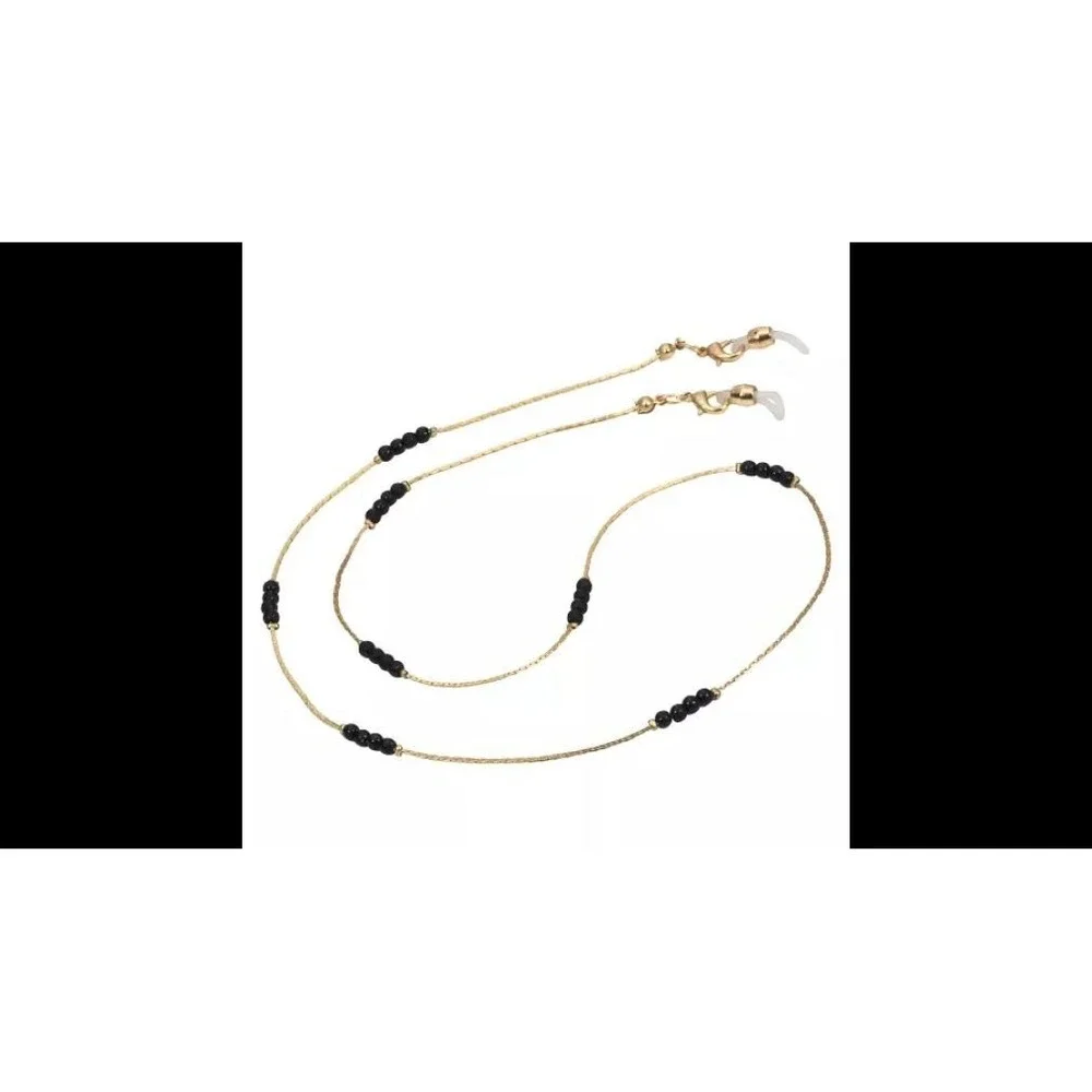 Eyeglass Chain‎ Strap Women Sunglasses Holder Necklace Fashion Gold Beads 27